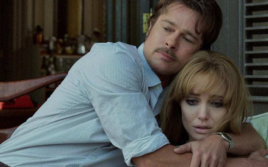 Brad Pitt och Angelina Jolie i "By the sea" (2015).