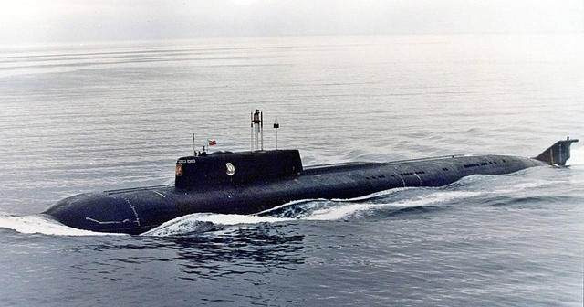 Ubåten Kursk. Foto: AP